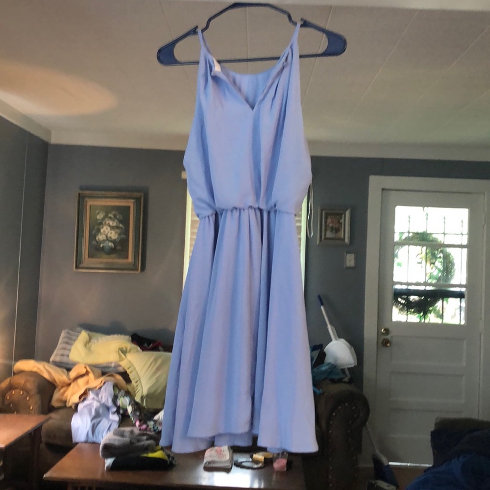 Light blue dress